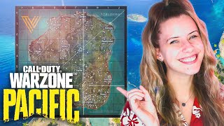 WARZONE PACIFIC GAMEPLAY FIRST IMPRESSIONS  i crash planes ah ha NEW CALDERA MAP [upl. by Ecnerrat972]