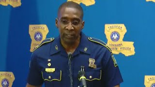 LSP press conference addressing excessive force incidents [upl. by Ecyrb]