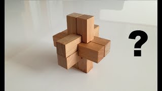 Awesome Puzzle Wooden Cross  How to solve it [upl. by Eimmij]