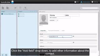 Roundcube  Manage Address Book [upl. by Gnoh650]