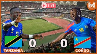 🔴LIVE TANZANIA VS CONGO AFCON GROUP STAGE [upl. by Anelrahs]