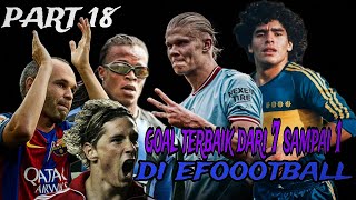 GOAL top terbaik dari 7 sampai 1 di efoootball [upl. by Sheilah]