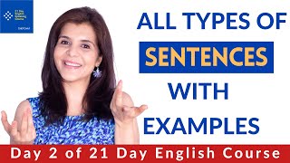 Sentences amp Its Types  English Sentence Structure with Example  ChetChat English Grammar [upl. by Mehelhteb]