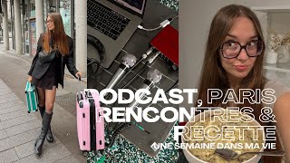 JENREGISTRE MON PODCAST  une semaine dans ma vie [upl. by New]