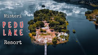 Misteri PEDU LAKE RESORTS yang ditinggalkan  Aerial View [upl. by Dulcea]