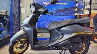 New Yamaha Fascino S Hybrid Lightest in Class Features Price Mileage all Details in Hindi [upl. by Anillehs]