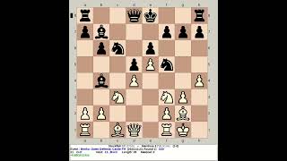 Stockfish 17 vs Mantissa 372  Benko Owen Defense chess [upl. by Thaddaus]