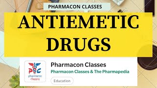 ANTIEMETIC DRUGS  Pharmacology  Pharmacon Classes [upl. by Cohin]