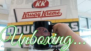 UNBOXING MY KRISPY KREME HOT NOW COFFEE MUG [upl. by Grata]