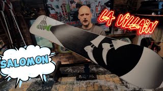 Salomon La Villain snowboard full service [upl. by Hehre]