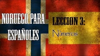 Noruego para Españoles  Lección 03 Números [upl. by Leva]