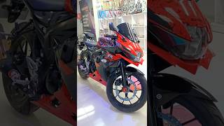 Suzuki GSXR150 Black amp Red Colour Modified shorts gsxr150 gsxr modified newtoyou bikecity [upl. by Proulx411]