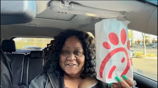 ChickFilA review  My mental health journey update [upl. by Nytsirhc]