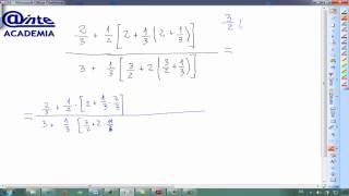 Operaciones con fracciones Castillo Matematicas 6º Primaria AINTE [upl. by Colpin]