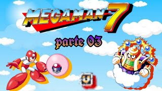 MEGAMAN 7 CLOUD MAN O CABEÇA DE PIÃO [upl. by Reuben]