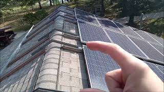 Zero penetrating solar roof mount NO HOLES like SolarPod [upl. by Sinnod928]