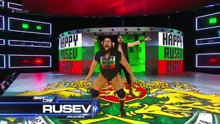 Rusev Entrance after wrestlemania 34 RUSEV DAY CHANTS WWE SmackDown April 10 2018 HD [upl. by Philipp]