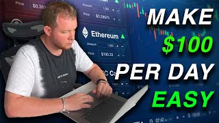 Simple Method To Make 100 A Day Trading Cryptocurrency As A Beginner  Binance Tutorial Guide [upl. by Ayotol]