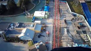 Cedar Point Magnum XL200 OnRide No Copyright [upl. by Hamian]