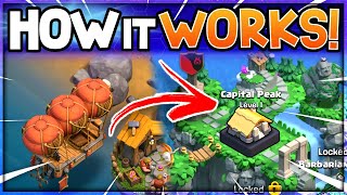 NEW Clan Capital Update Basics Explained Clash of Clans [upl. by Kalvin]