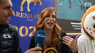 FIERACAVALLI 2024 INTERVISTA A VERONICA MAIA 07112024 [upl. by Alaehs318]