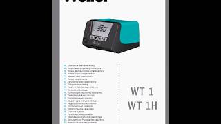 Weller WT soldering stations Manual English [upl. by Januarius]