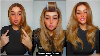 Tutoriel Coiffure Cheveux✨🦋 Frange papillon ✨ Coiffer facilement sa mèche😉 Butterfly Bangs Haircut 🦋 [upl. by Supmart656]