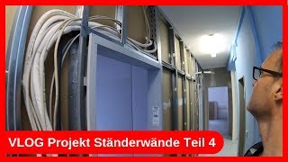 VLOG Projekt Metall  Ständerwände W112 Teil 4  Trockenbau  Dachausbau DIY [upl. by Wiltz]