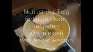 Kochen Waffel ala Norderney schnelle Rezepte rezept Waffeln Kochrezepte auch für Anfänger [upl. by Abigael]