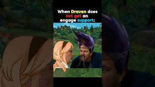 We all in lvl 2 or ff15 🗿leagueoflegends draven riotgames botlane videogames gamingmemes [upl. by Sari746]