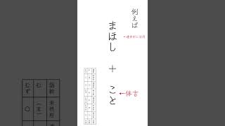 まほし 1分で分かる助動詞の活用 光る君へ 平安時代 国語 古典 文学 光る君へ [upl. by Drugi]