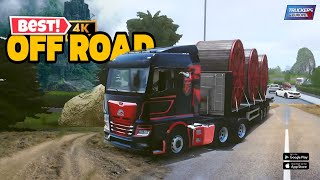 NEW OFFROAD GAMEPLAY  💥 Truckers of Europe 3 ❗ heavy duty Cargo Wire Transfer 💥 [upl. by Aidekal]