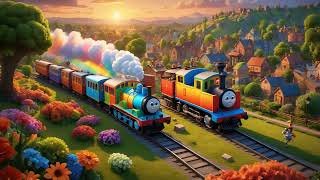 quotAll Aboard the Rainbow Train 🚂🎨  Fun Kids Song with Vibrant Colors amp AdventuresquotkidsBox001 [upl. by Slaughter140]