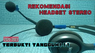 Review LOGITECH H111 Headset Stereo Terbaik Dikelasnya [upl. by Zara364]