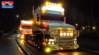 Tuned Trucks leaving Mega Trucks Festival 2023 [upl. by Rehpotsyrhc]