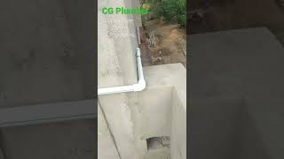 Upvc 25mm Single Pipeline With 3 Tap Points Second Floor to Ground Floor Regular Water Supply [upl. by Richy575]