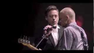 The Avengers Stars Robert Downey Jr and Jeremy Renner Singing Live [upl. by Darreg831]