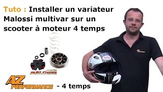 Tuto Installer un variateur Malossi Multivar de son scooter Chinois de type Gy6  139QMB  … [upl. by Danita]