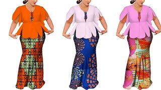 African Attire dresses Radiant Designs Threads  Embark on a Journey with African Attire Elegance [upl. by Hilliary157]