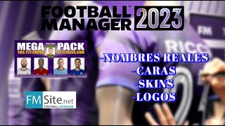 🚨 FM23  TUTORIAL PARA PONER NOMBRES REALES CARAS LOGOS SKINS EN FOOTBALL MANAGER 2023 ESPAÑOL 🚨 [upl. by Ekaj]