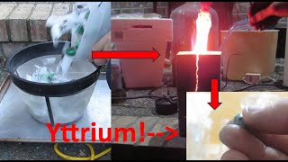 Yttrium from Fluorescent Lights Household Materials [upl. by Aluor]