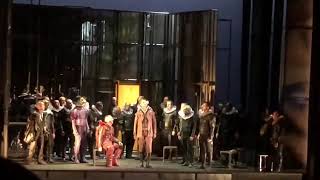 FRANCESCO LANDOLFI  baritono  Rigoletto  quotCortigiani vilquot  Opera de Toulon ottobre 2018 [upl. by Ehcar141]