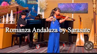 Romanza Andaluza by Sarasate  Ari Kim 9 yrs [upl. by Endora]