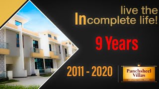 Indias Slowest Project Panchsheel Greens 2 Villa in Noida Extension  Iamindian [upl. by Otsuj]