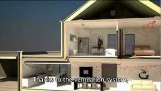 The Ventilation System of a Passive House subtitled [upl. by Eelaroc48]