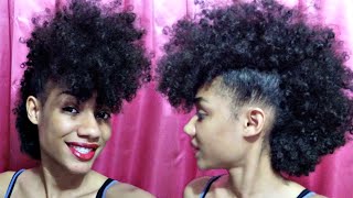 Frohawk  Natural Hair Mohawk [upl. by Eelynnhoj]