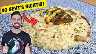 🍄STEINPILZ RISOTTO wie du es noch nie gesehen hast – Unfassbar lecker [upl. by Accire]