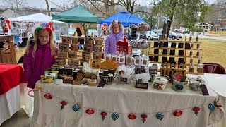 The 2nd annual winter festival soap maker vendor smallbusiness festival [upl. by Newg545]