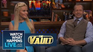 Sparks Fly Between Jenny McCarthy And Donnie Wahlberg On WWHL  FBF  WWHL [upl. by Ajar932]