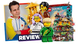 ¿De lo MEJOR que LEGO ha hecho  Ninjago City Gardens 🌺  Review 71741 [upl. by Alekal]